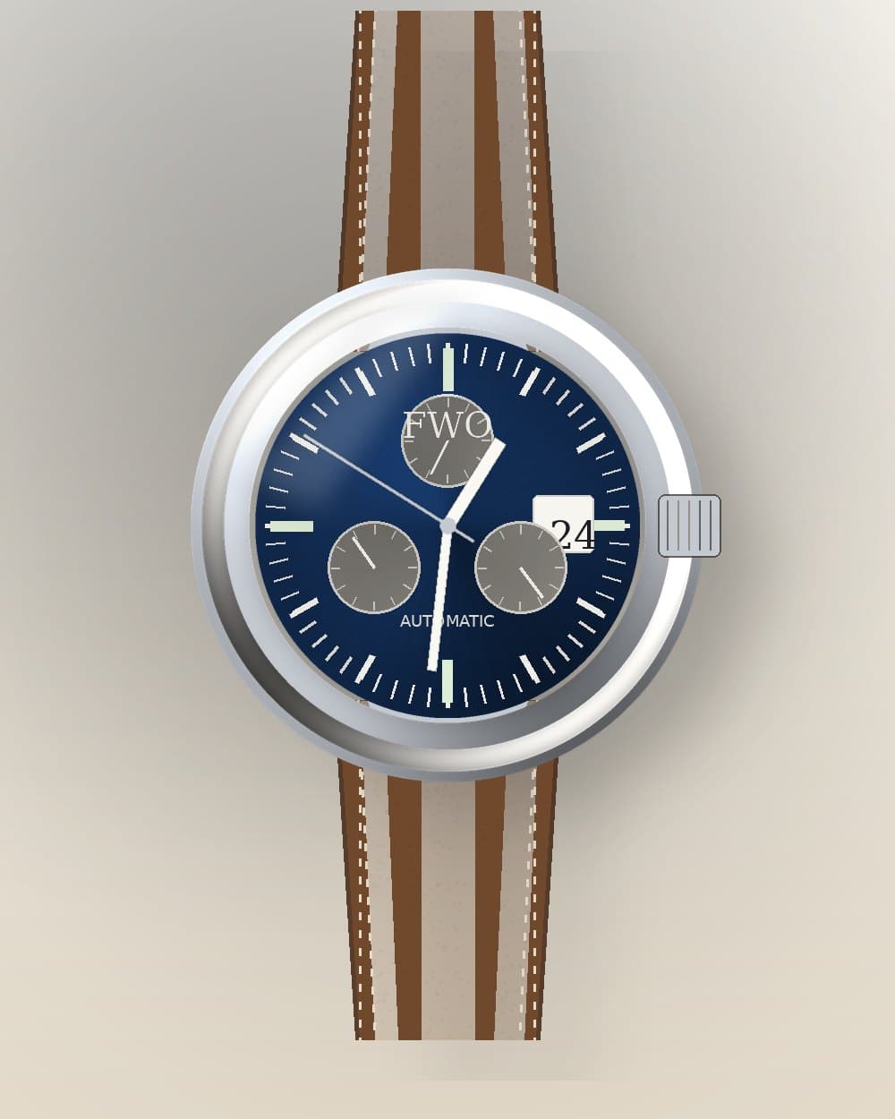 Heritage Automatic Chronograph, front view