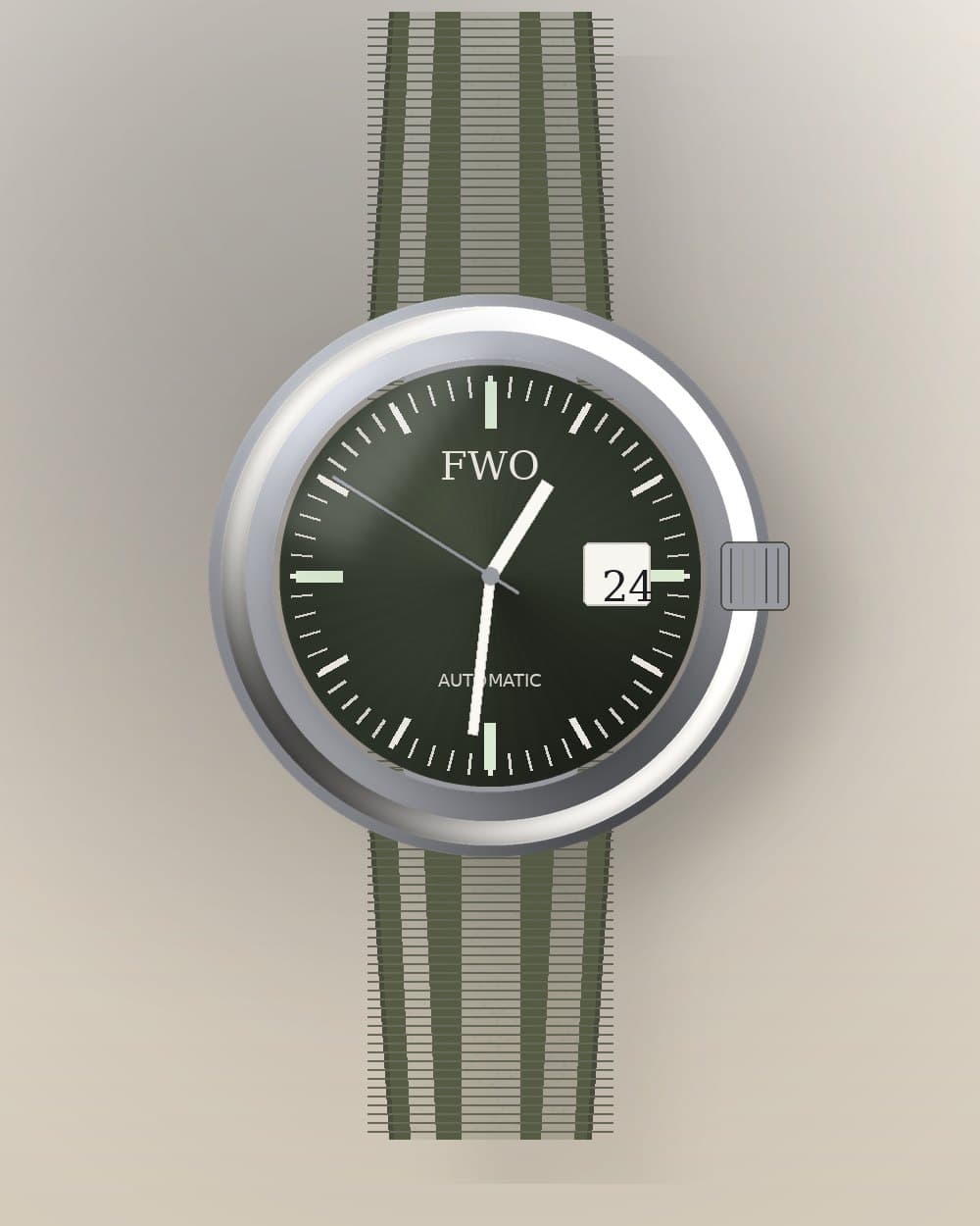 Voyager Field Watch, front view
